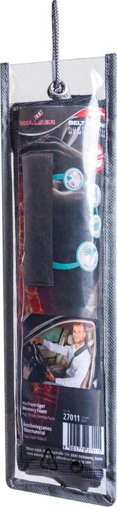 Produktbild Walser Gurtpolster Nanny mit Memory Foam schwarz