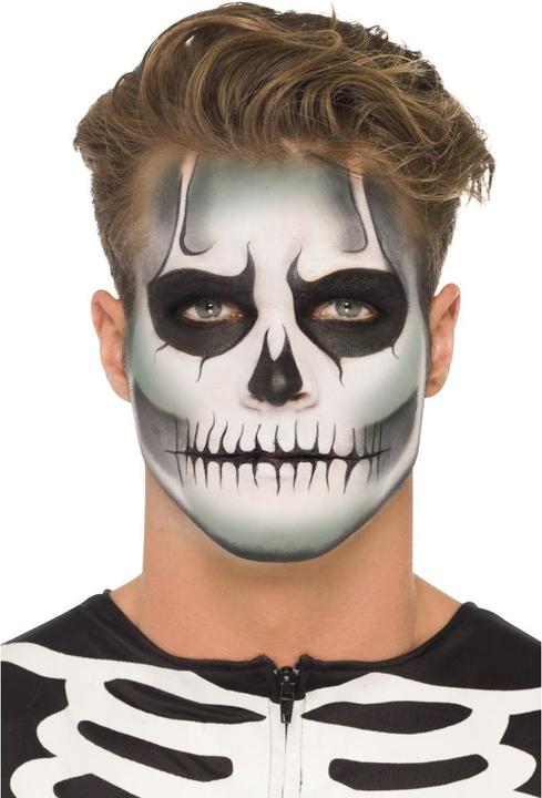 Immagine prodotto Smiffys Kit per il trucco dello scheletro Glow in the Dark