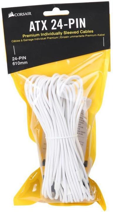 Image du produit Corsair Câble ATX 24 broches à gaine de qualité supérieure (Gen 4)