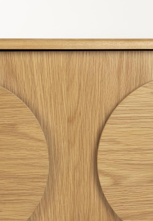 Produktbild Zuiver Sideboard Groove 2 Doors Natural Oak (82 x 40 x 58 cm)