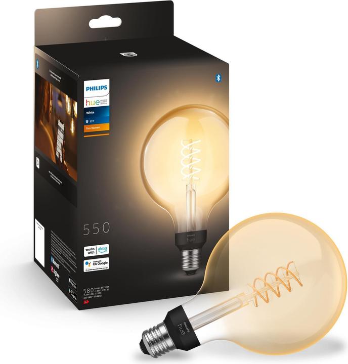 Actual product image Philips Hue Giant BT (E27, 7 W, 550 lm, 1 x, G)