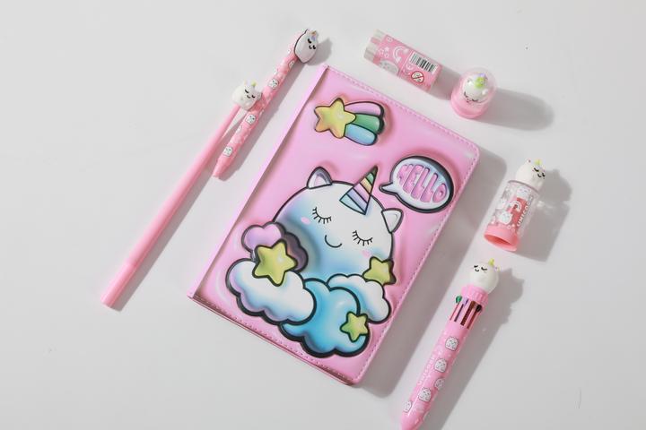 Image du produit Total Juggling iTotal - 3D Notebook - Licorne (XL1840Z) (A5, Non contraignant)
