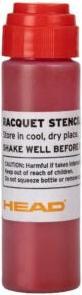 Head Stencil Ink Red