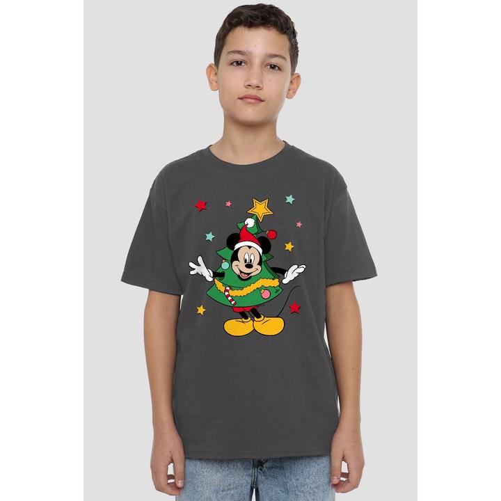Immagine prodotto Disney Maglietta Topolino Albero di Natale Bambini (128)