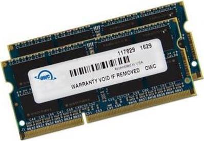 Produktbild OWC 32.0GB (2x 16GB) PC3-12800 DDR3L 1600MHz SO-DIMM 204 Pin CL11 Memory Upg. Kit (2 x 16GB, 1600 MHz, DDR3-RAM, SO-DIMM)