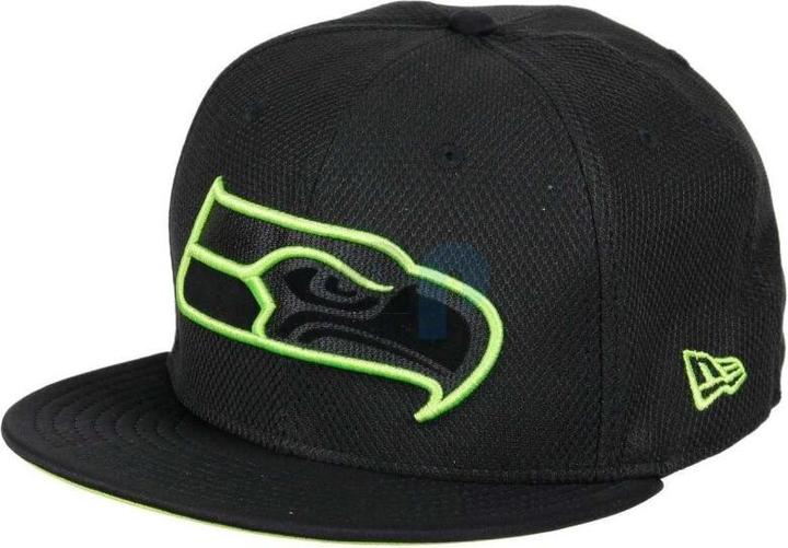 Produktbild New Era NFL - Seattle Seahawks - Diamond Prene 59Fifty Cap schwarz 7 3/8 (56)