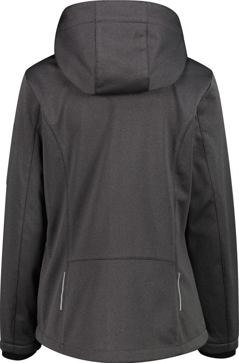 Immagine prodotto CMP Campagnolo Women's Jacket Zip Hood Melange Softshell (42, L)
