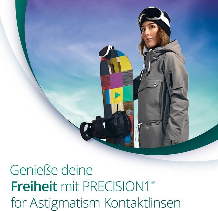 Produktbild Precision1 for Astigmatism (60 Stück, Tageslinse, Torisch)