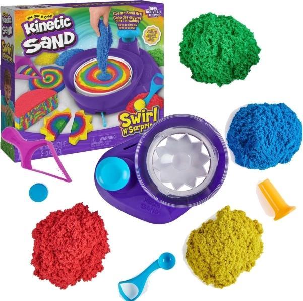 Actual product image Spin Master Kinetic Sand Swirl n' Surprise