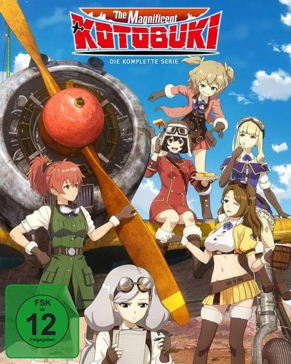 The Magnificent Kotobuki - Complete Box (Episode 1-12) (3 Blu-rays) (3D DVD, German, Japanese)