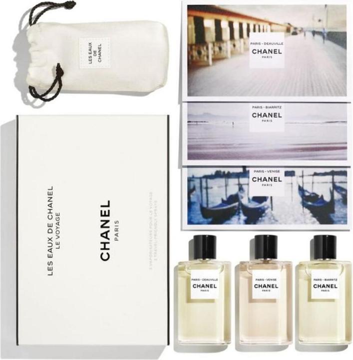 Nina Ricci Les Eaux De Chanel Set Chanel: Paris – Deauville, Eau De Toilette, For Wome (Parfum set)