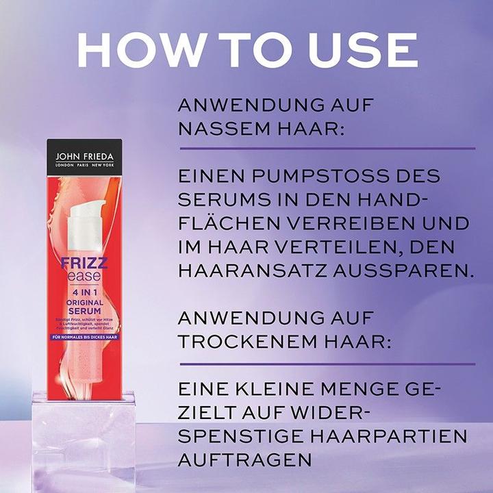Immagine prodotto John Frieda Frizz Ease - Siero originale 4 in 1 (50 ml)