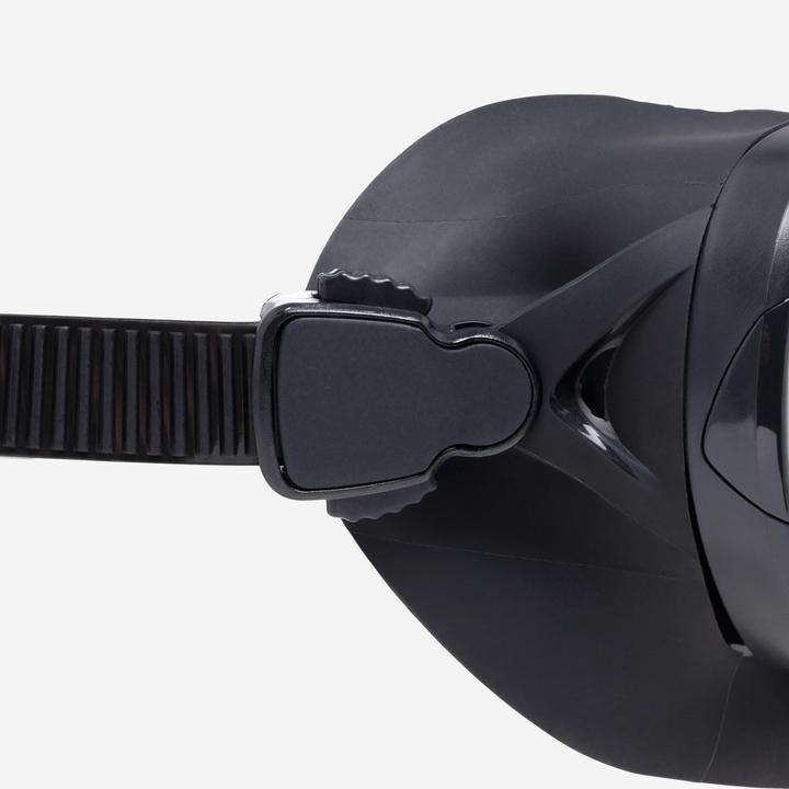 Actual product image Subea Tauchmaske Apnoetauchen Antibeschlag kleines Volumen - 500 Dual LV schwarz