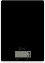 Actual product image Salter 1170 BKDR Ultra Slim Glass Digital Kitchen Scale - Black