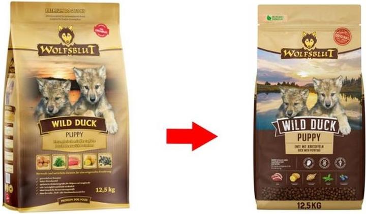 Produktbild Wolfsblut Wild Duck (Welpe + Kitten, 1 Stk., 12500 g)