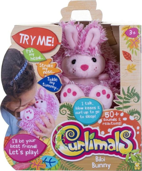 Actual product image Curlimals Bibi le lapin (14 cm)