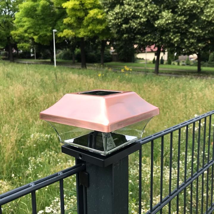 Produktbild Duracell Zaunpfostenleuchte Solar LED Leuchte