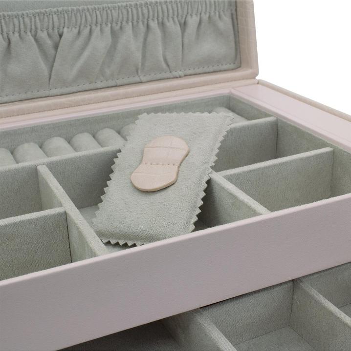 Produktbild Friedrich Modern antique pink jewelry box with crocodile pattern Caiman 20136-4