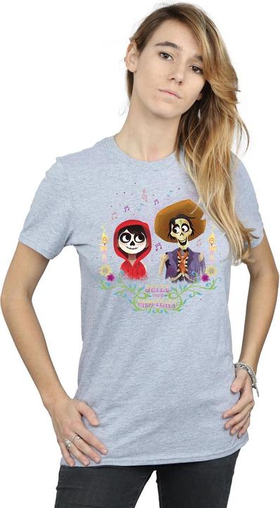 Immagine prodotto Disney Coco Miguel And Hector Maglietta Ampia Donna (XL)