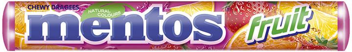 Valori nutrizionali e ingredienti mentos Frutta (1 pz., 37.50 g)