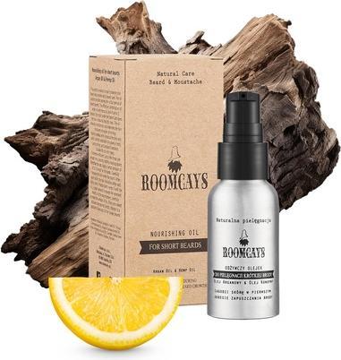 Roomcays Huile à barbe courte nourrissante 30Ml