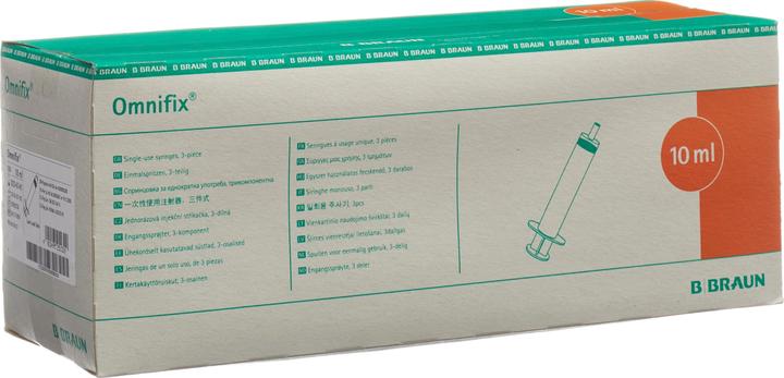 B.Braun OMNIFIX 1xinj Spr Luer 10ml zentr 100