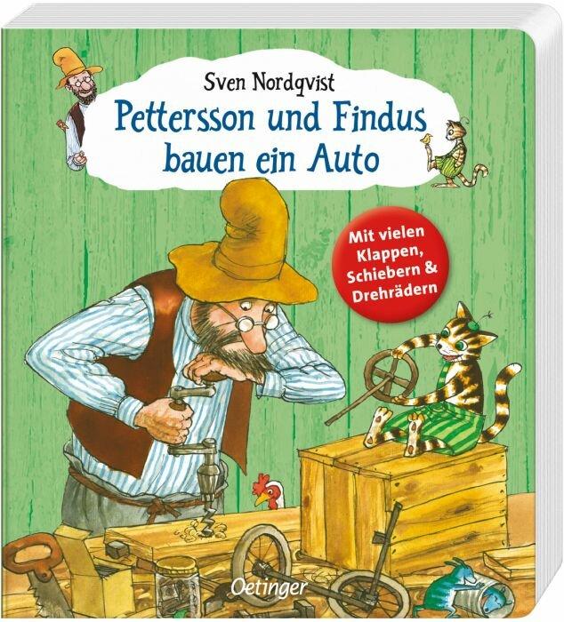 Immagine prodotto Pettersson und Findus bauen ein Auto (Tedesco, Sven Nordqvist, 2020)