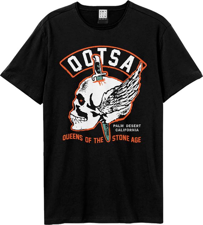 Actual product image Amplified Unisex Adult Skull Queens Of The Stone Age T-Shirt (3XL)