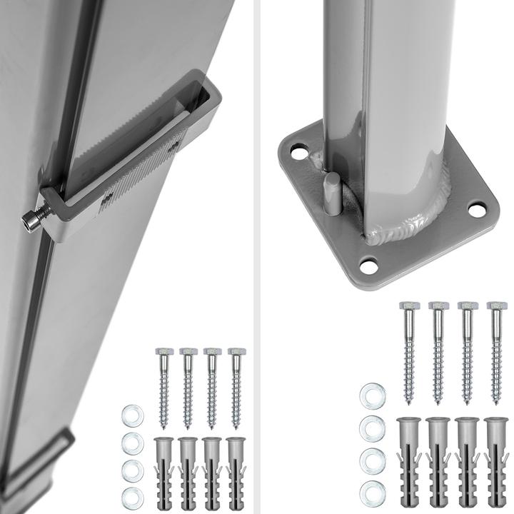 Actual product image tectake Side awning (3 m)