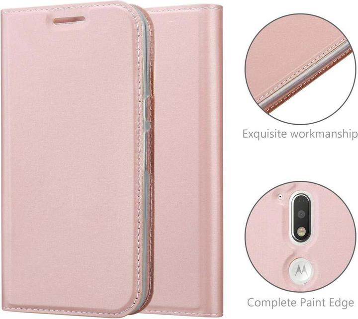 Image du produit Cadorabo Book Classy Style Cover (Motorola Moto G4 Plus, Motorola Moto G4)
