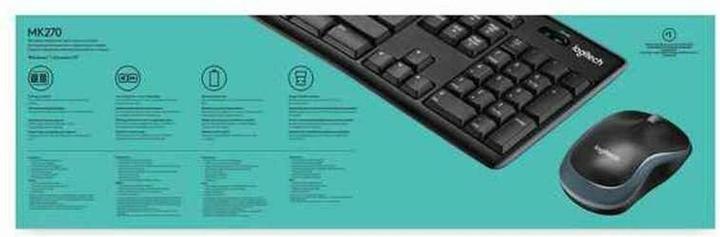 Produktbild Logitech MK270 (Eng. Int., Kabellos)