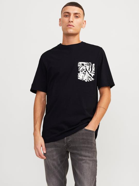 Actual product image Jack & Jones Printed round neck T-shirt T-shirt (XS)