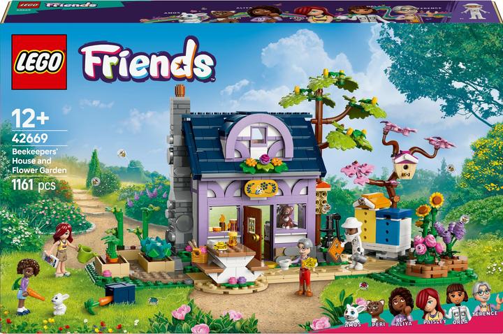 Produktbild LEGO Haus und Blumengarten der Imker (42669, LEGO Friends)