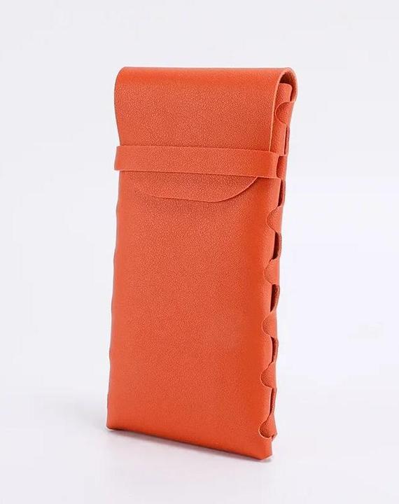 Only-Bags.Store Mode PU Leder Brillen Tasche Unisex Sonnenbrille Lagerung