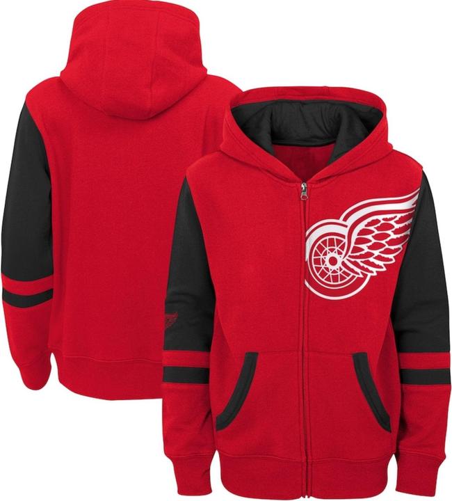 Produktbild Outerstuff NHL YTH Kapuzenpullover mit durchgehendem Reissverschluss (Columbus, 12 M) (12)