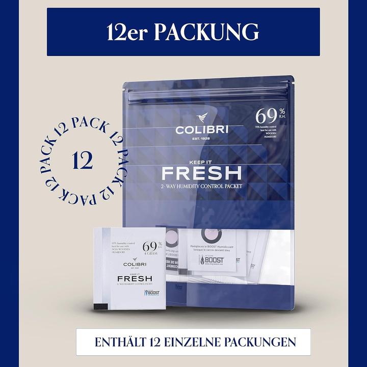 Produktbild Colibri Feuchteausgleich-Pads zur Lagerung von Zigarren