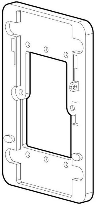 Image du produit HPE E Aruba AP-500H-MNT1 Kit avec adaptateur de montage mural à une voie pour AP série 500H