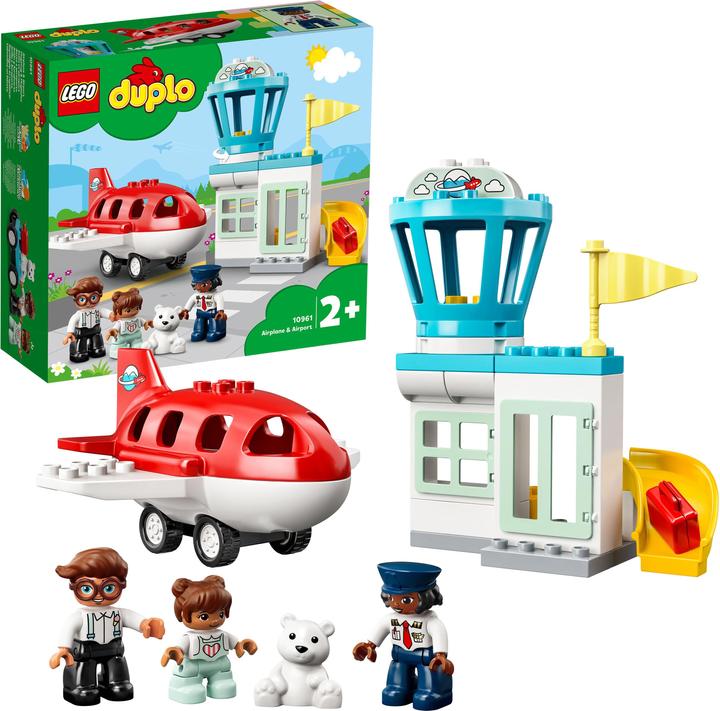 Image du produit LEGO Avion et aéroport (10961)