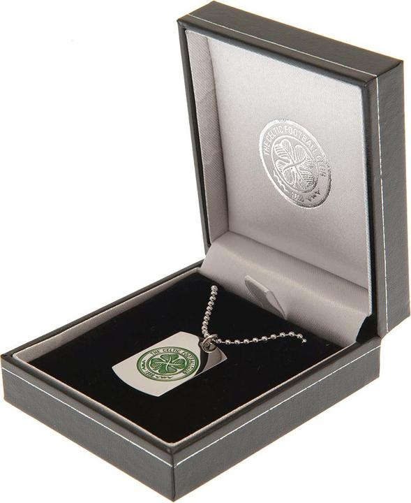 Image du produit Celtic FC Médaille de chien Crest et chaîne (Matériau 100% synthétique)