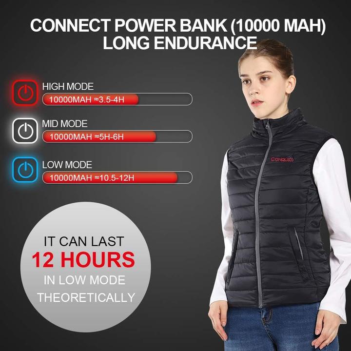 Image du produit Conqueco Gilet chauffant (XL)
