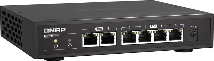 Actual product image QNAP QSW-2104-2T, 2-port 10GbE switch (6 ports)