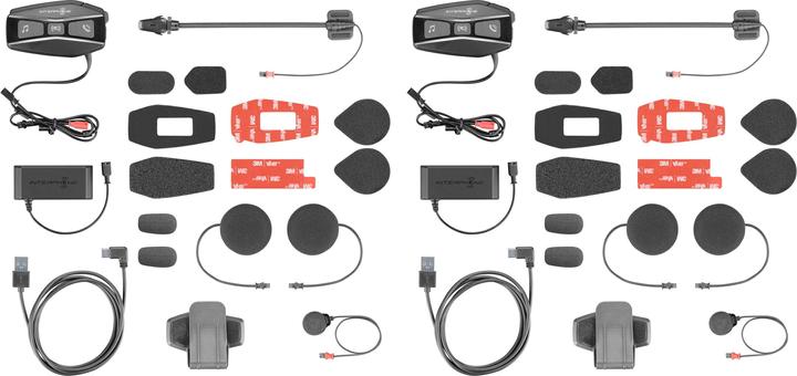 Actual product image Interphone Bluetooth Headset UCOM16 Twin Pack (Set of 2)