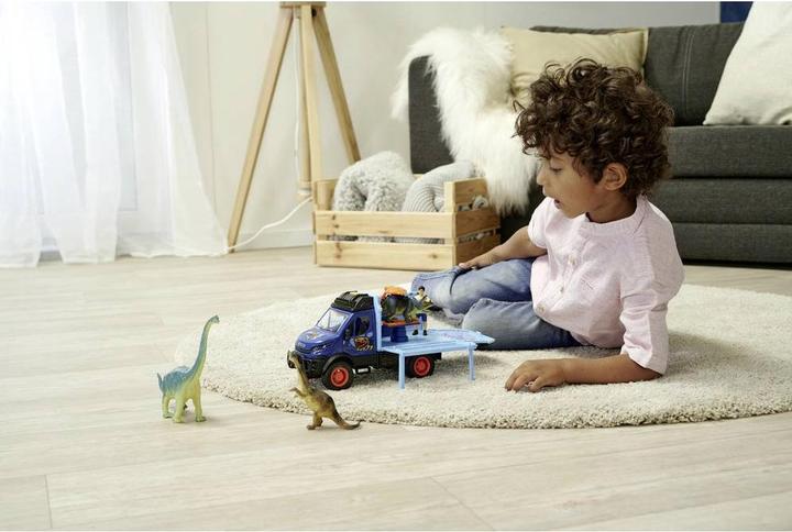 Actual product image Dickie Dino World Lab Truck playset