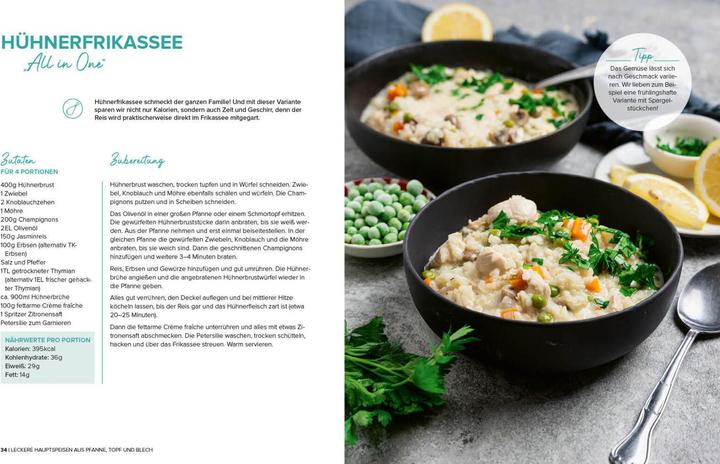 Immagine prodotto Lecker, leicht, One-Pot! Kalorienarme Rezepte 24/7 (Tedesco, Jens, Glatz, Mirja/Glatz, 2023)