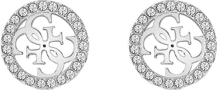 Guess Fashion steel earrings with cubic zirconia JUBE02161JWRHT/U (Edelstahl)