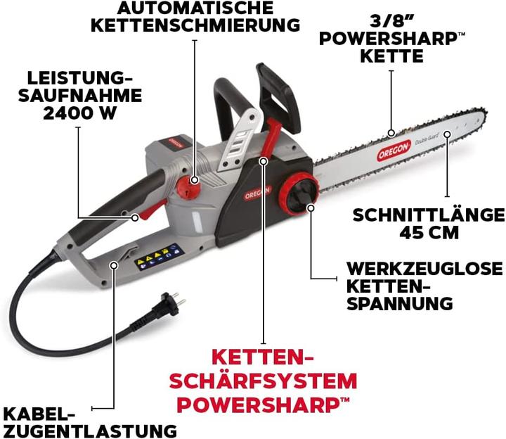 Image du produit Oregon CS1500 Single (Scie à chaîne électrique)
