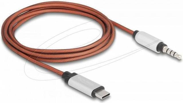 Produktbild Delock AUX Kabel USB Type-C Stecker zu Klinkenstecker 3,5 mm (1.20 m, USB)