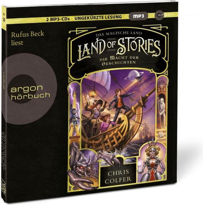 Actual product image Land of Stories: The Magic Land 5 - The Power of Stories (Rufus Beck, Brandon Dorman, Fabienne Pfeiffer, Chris Colfer, German)