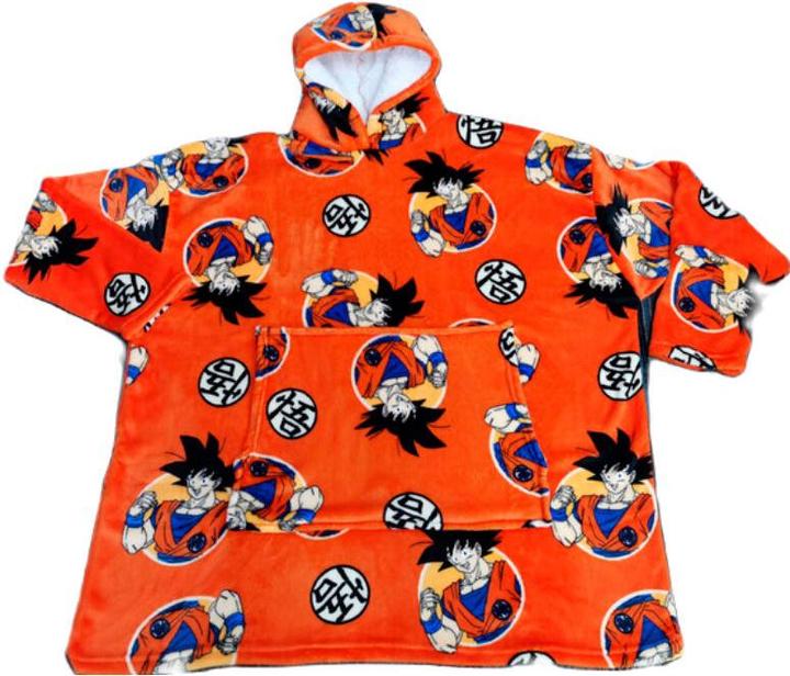 Toei Animation Dragon Ball oversize sweatshirt coat kids coral (One Size)