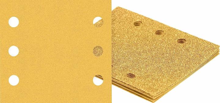 Actual product image Bosch Professional Zubehör Expert C470 Sandpaper with 6 holes for orbital sander, 115 x 107 mm, G 40, 10 pcs. (40)